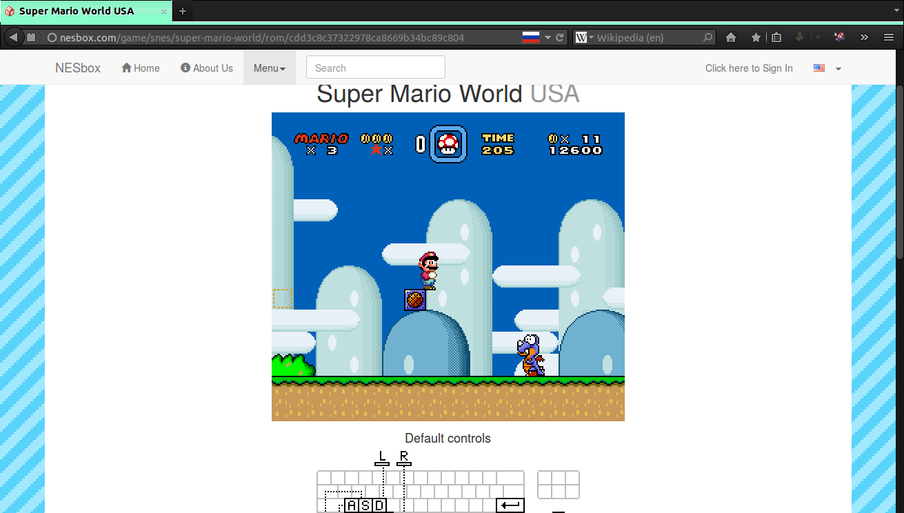 Web-Browsers as a VM or Game Emulator